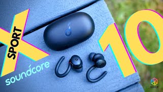 SOUNDCORE SPORT X10  Powerbeats Pro Beater X10ded review [upl. by Kendell]