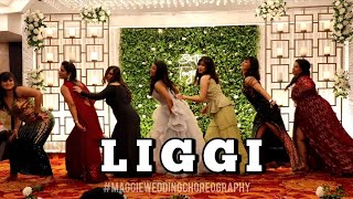 This Bridesmaids Dance Will Keep You Hooked  Wedding Dance  Liggi  Ritviz  Maggie Wedding Chore [upl. by Pincince]