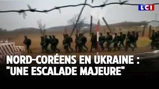 Nordcoréens en Ukraine  quotune escalade majeurequot ｜LCI [upl. by Drofla]