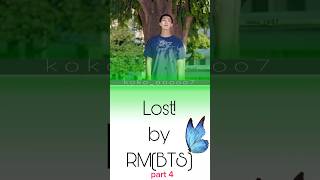 RMBTS Lost Easy lyrics BTS easy lyrics  RPWP lyricvideo btsshorts [upl. by Pammy]