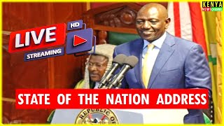 LIVE PARLIAMENT  Ruto State of the Nation Address speech today [upl. by Novled902]