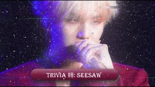 BTS  TRIVIA SEESAW 10D USE HEADPHONE 🎧 [upl. by Christal600]