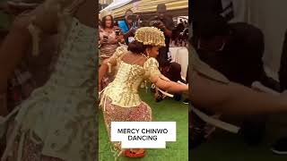 MERCY CHINWO DANCING AT A WEDDING mercychinwo mercychinwowedding nigerianwedding love couple [upl. by Nnylrahc]