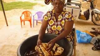 How to make West African mudcloth bogolan [upl. by Anemolihp]