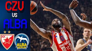 Crvena Zvezda  Alba Berlin  Full Game Highlights [upl. by Airednaxela988]