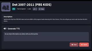 PBS Kids Dot Talking Privacy Policy V6 20072011 [upl. by Fania353]