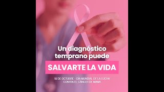 Cáncer de mama como saber mi riesgo de padecerlo Estrategias de detección oportuna [upl. by Chuipek213]