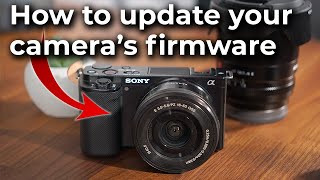 How to Update and Install Firmware on Sony Alpha Cameras [upl. by Rokach]