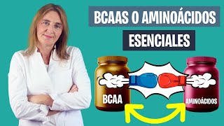 ¿Qué es mejor BCAAs o AMINOÁCIDOS ESENCIALES  Suplementos de aminoácidos  Nutrición deportiva [upl. by Christianna]