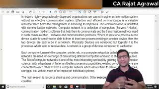 DISA  Network Basics  CA Rajat Agrawal  PROkhatacom [upl. by Corena]