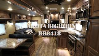 Lakota Bighorn 8418 Trailer Walk Through [upl. by Bellis]