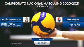 Castêlo da Maia GC vs Esmoriz GC  CAMPEONATO NACIONAL 20202021 [upl. by Aleacim]