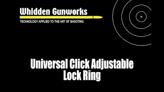 Universal Click Adjustable Lock Ring Instructions [upl. by Feetal]