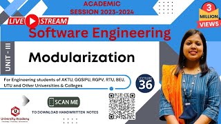 SE36 Modularization in Software Engineering  Modularization Advantages and Disadvantages [upl. by Yelkcub]