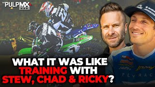 What was it like training with James Stewart Chad Reed amp Ricky Carmichael JT amp Chiz know [upl. by Lorant865]