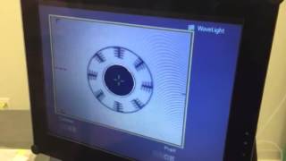 Alcon Allegretto Eye Q 400Hz Excimer Laser System Eye Tracker Test [upl. by Eidurt]