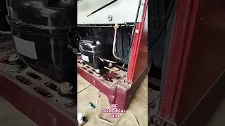 Fridge compressor fitting refrigeratorrepair fridgerepair shorts ytshorts youtube [upl. by Edwina]