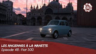 Fiat 500  Les Anciennes à la Manette 48 [upl. by Ardnalak]