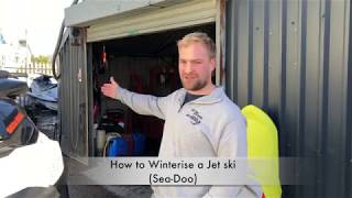 How to Winterize a Jet ski [upl. by Asirrom403]