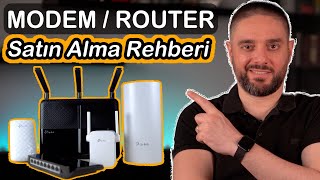 İZLEMEDEN MODEM ALMAYIN 📡  Modem Router Satın Alma Rehberi [upl. by Annoik235]