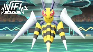 Pokemon Lets Go Pikachu amp Eevee WiFi Battle Mega Beedrills Outraged 1080p [upl. by Imas140]