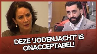 Halsema WOEST op DENK ‘Deze JODENJACHT is ONACCEPTABEL’ [upl. by Noirad]