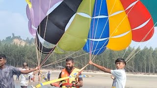 Coxs Bazar Parasailing  Parasailing  in Coxs Bazar [upl. by Matthaus]