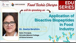 Session 12  Application of Bioactive Biopeptides in Food Industry [upl. by Astrahan178]