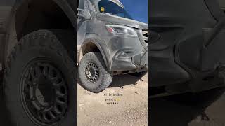 offroad sprinter shortsvideo youtubeshorts adventure vanlife yt short rv offroading shock [upl. by Nostrebor]