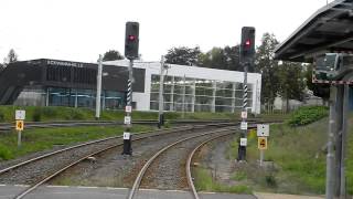 Auf Straßenbahngleisen in Zwickau mit der Vogtlandbahn [upl. by Atsirk]