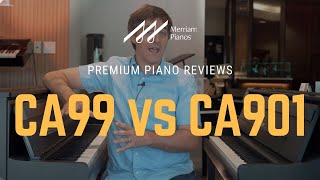 🎹Kawai CA99 vs Kawai CA901 Digital Pianos  Whats New and Whats Improved🎹 [upl. by Harve]