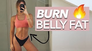 Lose Belly Fat Workout Get Rid Of It  At Home amp No Equipment 10 Mins [upl. by Bove861]