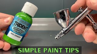 Airbrush Paint Tips that Help [upl. by Oremo]