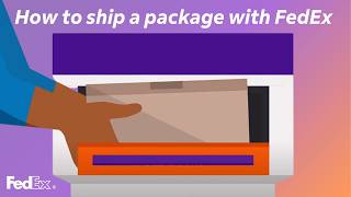 How to ship a package with FedEx [upl. by Culley543]