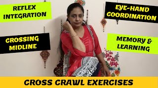 BRAIN GYM  10 Cross Crawl Exercises  Neuro rehabilitation  Reflex Integration [upl. by Geanine282]