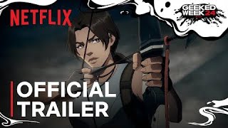 Tomb Raider The Legend of Lara Croft  Official Trailer  Netflix [upl. by Belicia68]