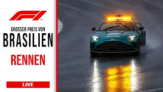 Großer Preis von Brasilien Das Rennen  Formel 1 Live Watchparty [upl. by Georgetta]