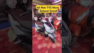 All new TVS ntorq exhaust sound exhaustsound sound tvs tvsntorq ntorq automobile [upl. by Maletta682]