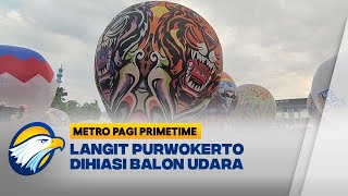 Festival Balon Udara Hiasi Langit Purwokerto [upl. by Llehcim]