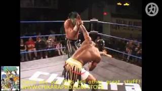 CHIKARA Osirian Portal vs DeliriousHallowicked PCAGG 264 [upl. by Ahsercel]