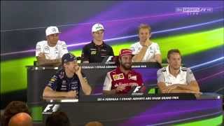 Fernando Alonso answers question about Jenson Button teammate [upl. by Anairuy52]