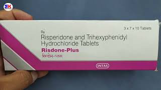 RisdonePlus Tablet  Risperidone and Trihexyphenidyl Tablet  Risdone Plus Tablet Uses Benefits [upl. by Leachim]