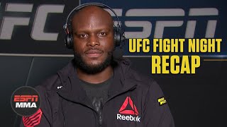 Derrick Lewis breaks down TKO win vs Aleksei Oleinik  UFC Fight Night Post Show  ESPN MMA [upl. by Thilda]