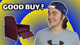 IS THE CHEAPEST RECLINER FROM IKEA A GOOD BUY [upl. by Onig]