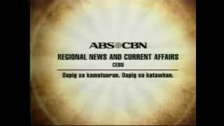 ABSCBN Regional News and Current Affairs Cebu Bumper 2009 [upl. by Nojram730]