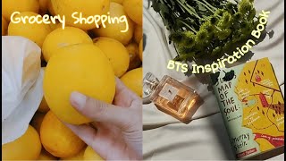 Unboxing BTS Book Inspiration Daily Life Grocery Shopping Cooking [upl. by Benjy625]