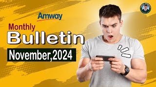 Amway November2024 Offers New Launched Product amp Promotion Amway Monthly Bulletin November2024 [upl. by Ttebroc836]