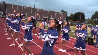 Hinkley High School Cheerleaders at the Football Game [upl. by Cedric590]