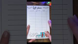 🎁 Plan Your Perfect Gift List in Style Easy amp Festive Bullet Journal Ideas for the Holidays [upl. by Zirtaeb]