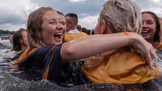 Skaneateles HS graduates wash away pandemic concerns [upl. by Guria]